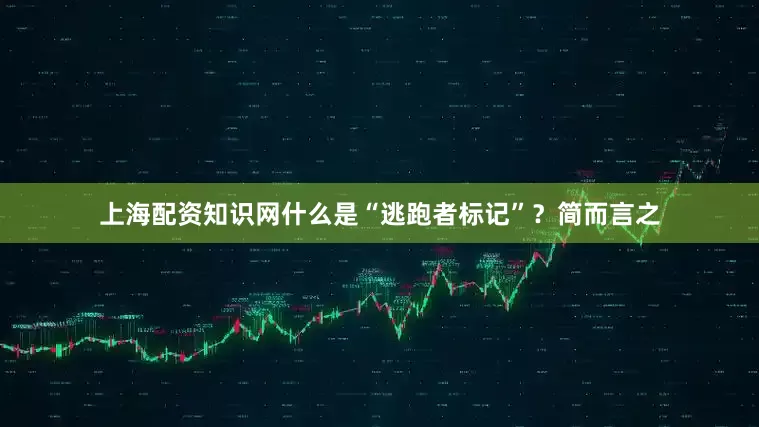 上海配资知识网什么是“逃跑者标记”？简而言之